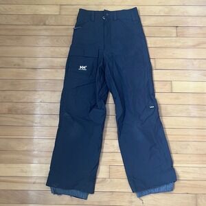 Helly Hansen Mens Black Ski Snowboard Pants Cargo Pocket Size Small S P